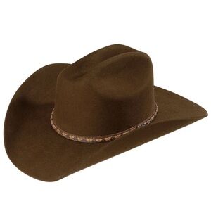 Justin Boots Chocolate Brown Cowboy Hat